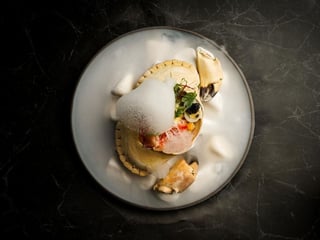 САЛАТ З КОРОЛІВСЬКИМ КРАБОМ