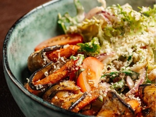 Салат «Меланзане» з креветкою