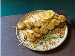 Морський гребенець гриль