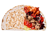Yantyk with Pulled Pork and Chili con Carne