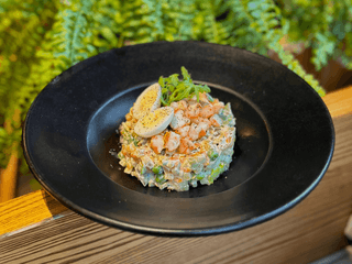 Олівʼє з креветкою