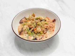 Risotto de Pulpo y Ostiones
