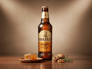 Książęce Miodowy Lager, Alk. 4,5% 0,5L