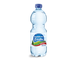 Krystaliczne Źródło woda gazowana 0,5l