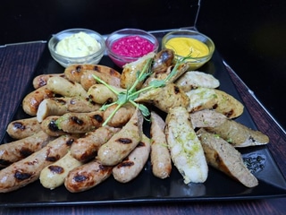 Пивна тарілка Ковбасний рай