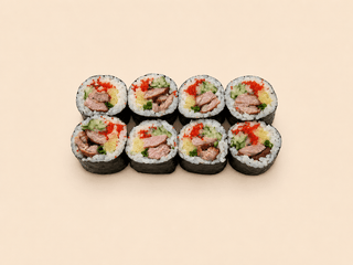 Futomaki z tuńczykiem grillowanym