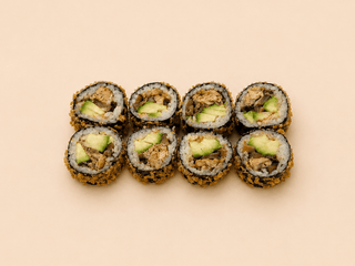 Łosoś Pieczony Tempura Roll