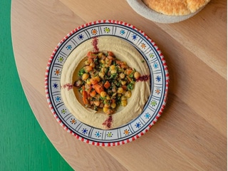 Hummus cícerový šalát