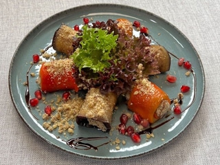 Рулетики з баклажанів