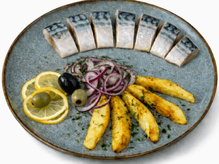 Скумбрія слабосолена