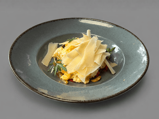 Скрамбл з овочами