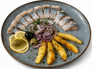 Оселедець слабосолений