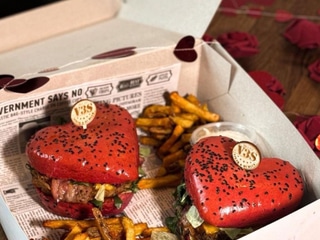 Valentýn Burger menu 