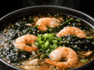 Miso polévka kreveta