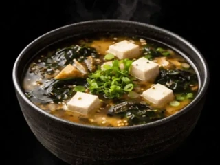 Miso polévka tofu