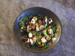 Салат з креветками