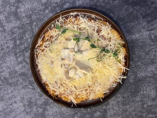 Дерун з куркою