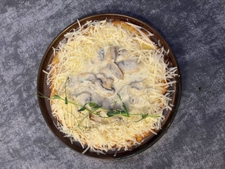 Дерун з грибами