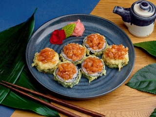 Tatar maki łosoś (6 sztuk)