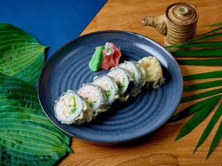 Tempura futomaki (6 sztuk)