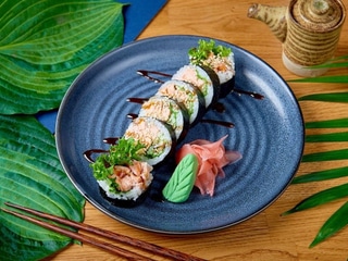 Sake teriyaki futomaki