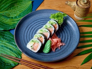 Philadelphia futomaki łosoś