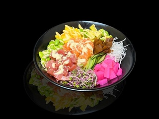 Poke mix losos-tuňák