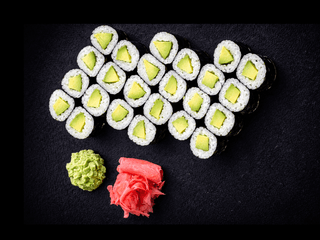 Avokado  maki 24 ks