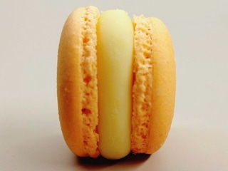 Macaron yuzu-mandarinka