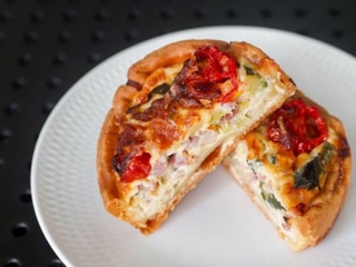 Quiche Caprese