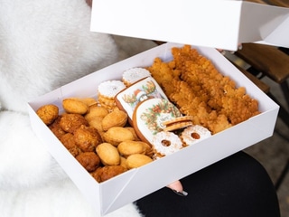 VELKA-Vianočna krabička sušienok , 1kg