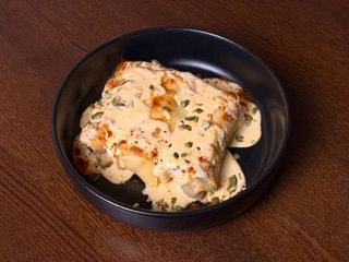 Млинці з куркою та грибами