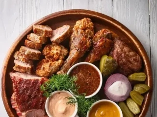 Velké prkno mix gril pro 4-6 osob