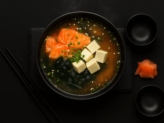 MISO WITH SALMON