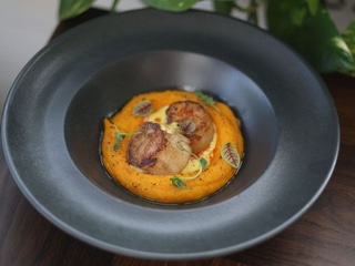 Гребінець з гарбузовим пюре 