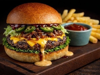 BURGER TEXAS INFERNO
