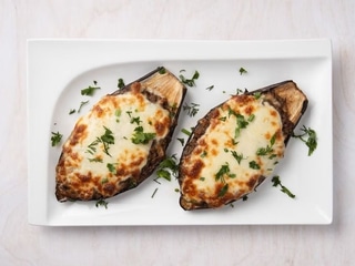 Zapiekany bakłażan z mozzarellą 