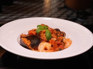 Спагеті з морепродуктами |  Spaghetti with seafood