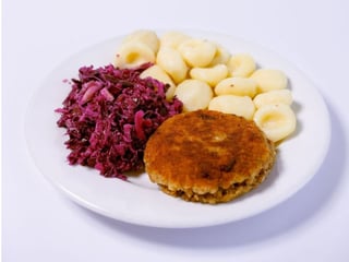 Kotlet z kaszy gryczanej