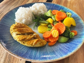 Filet drobiowy curry