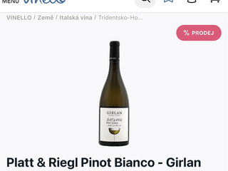 Girlan / pinot bianco / platt a riegel / alto adige 2020 