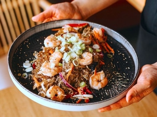 Miến Xào with Shrimps