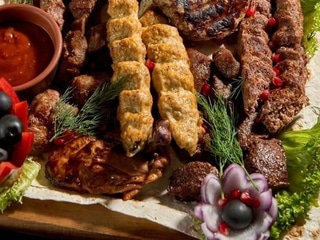 М’ясний сет з мангалу 