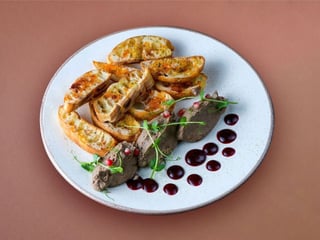 Kuracia paštéta s čerešňovou omáčkou