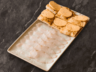 Cold smoked sturgeon