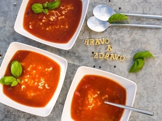 Paradajková polievka (denná polievka)