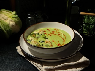 🪫Крем суп з броколі на кокосовому молоці