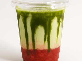 Matcha Strawberry Latte