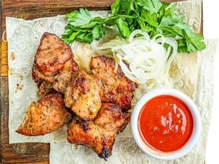 Шашлик з курячого стегна (порція)