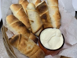 Pizza rožky šunkové